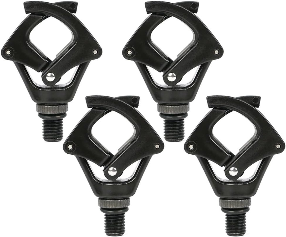 SnelShoppen - 4x Carp Fishing Rod Support - Zwarte Hengelsport Steunen - Universeel voor Rod Holders, Fishing Pods en Rod Stands - Ideaal voor Karperv