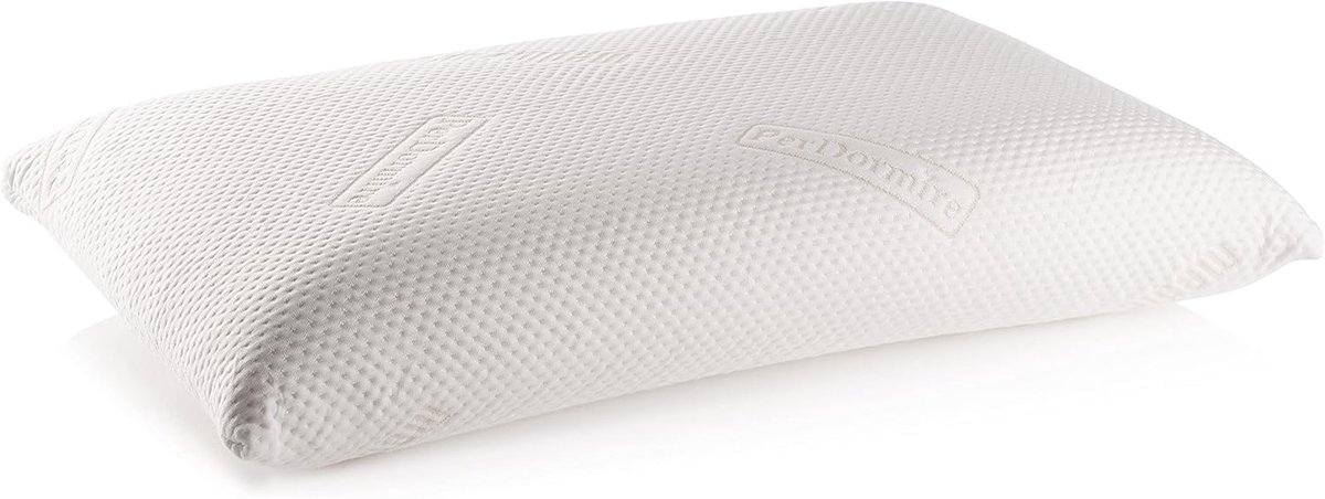 SnelShoppen - Orthopedisch Hoofdkussen Viscose 40 x 80 x 15 cm - Ergonomisch Nekkussen met Geheugenschuim voor Pijnverlichting en Comfort