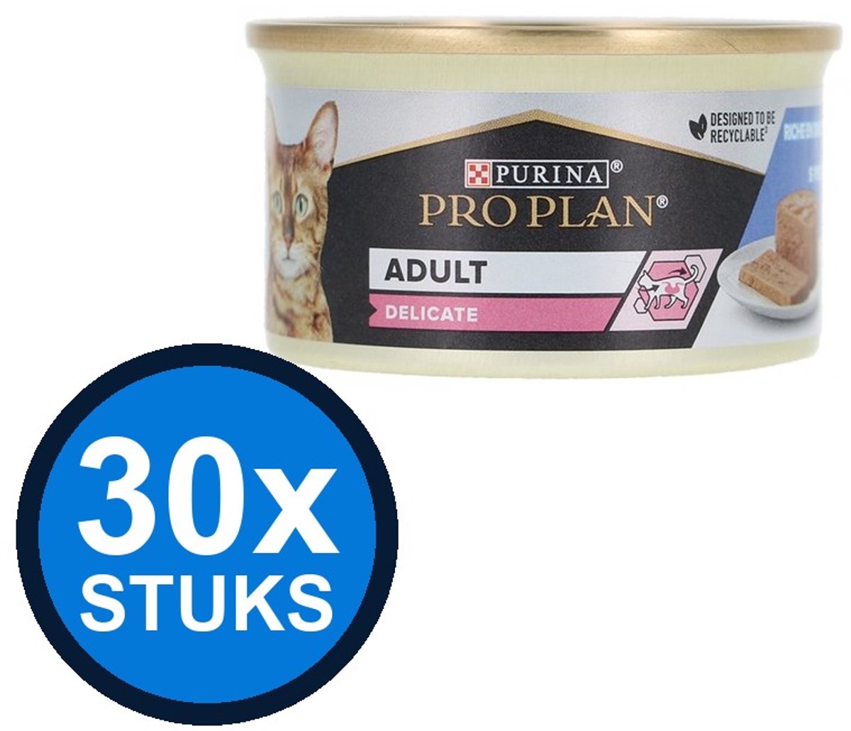 Pro Plan Pro Plan - Cat Mousse Delicate Kalkoen - Kattenvoer Natvoer - 85 g