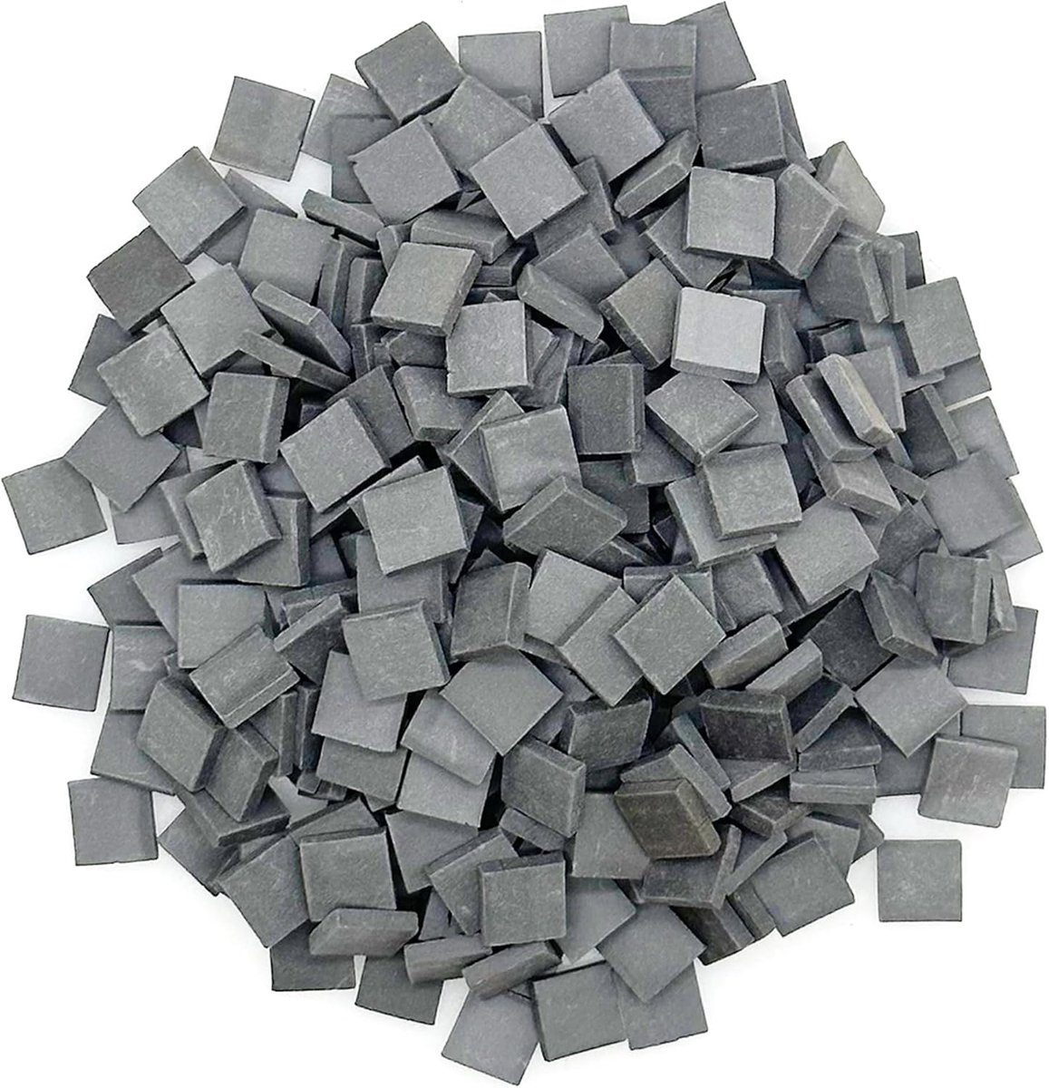 SnelShoppen - 300PCS Mini Bricks Mini Zwarte Wandstenen Vierkante Miniatuur Baksteen Schaalmodel, 1:35 Mini Bakstenen Model Sandtafel Micro Landschap