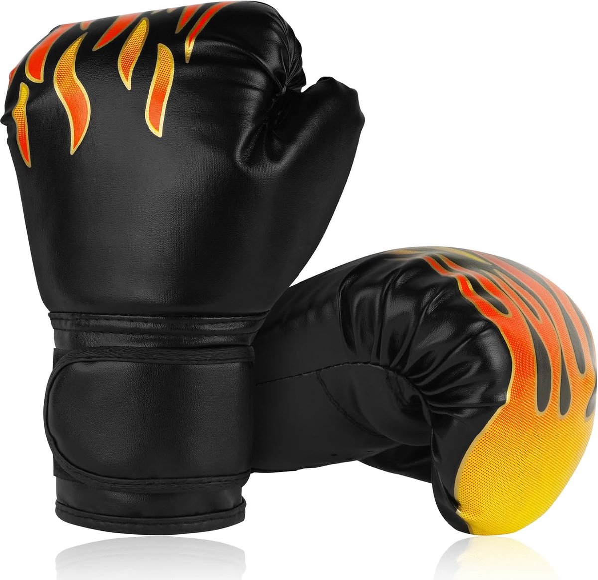 SnelShoppen - Junior Kickbokshandschoenen voor Kinderen - Flintronic Kickboxing Handschoenen voor Muay Thai, MMA, Sparring (3-10 jaar) - Hoogwaardige