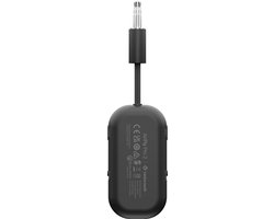 Twelve South AirFly Pro 2 – Geniet van In-Flight Entertainment met Draadloze Hoofdtelefoons – Koppel Twee Sets Draadloze Hoofdtelefoons voor Gedeeld Luisteren – Meer dan 25 Uur Batterijduur - Zwart
