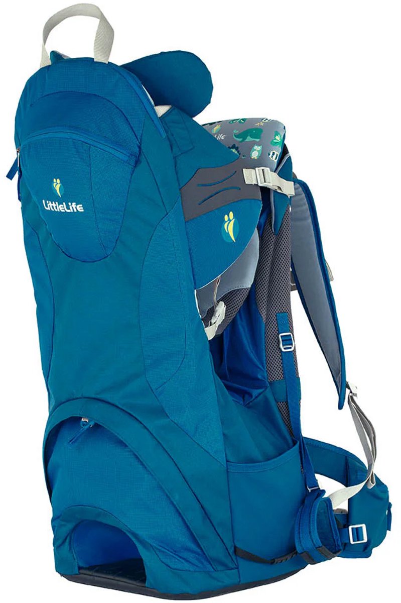 Lifeventure Kinderdrager Freedom 75 Cm Polyester Blauw 2-delig