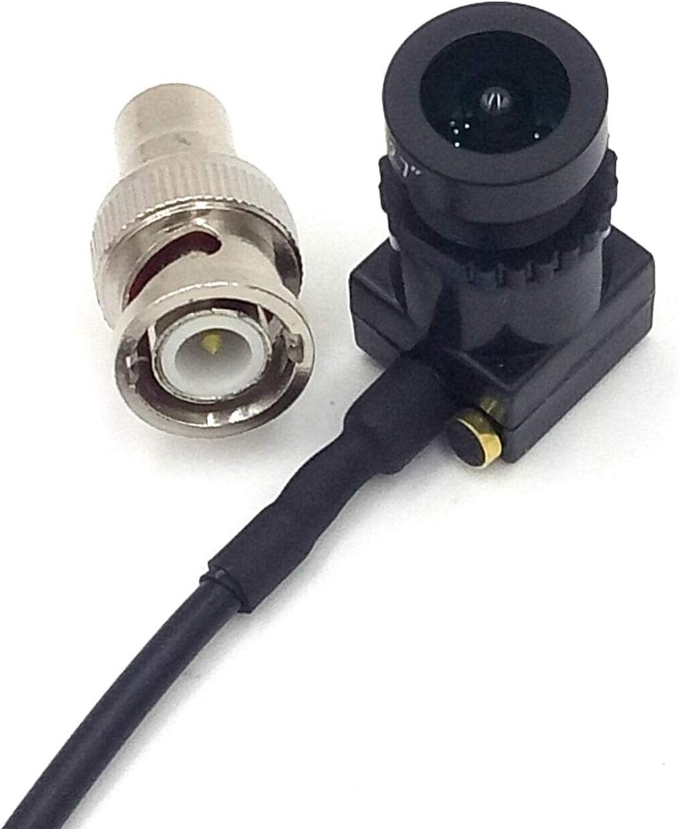 SnelShoppen - CCTV 1080P 2MP HD Mini Spy Hole Camera Starlight, Verbeterde Nachtzicht, 140° Kijkhoek, Perfect voor Beveiliging en Bewaking