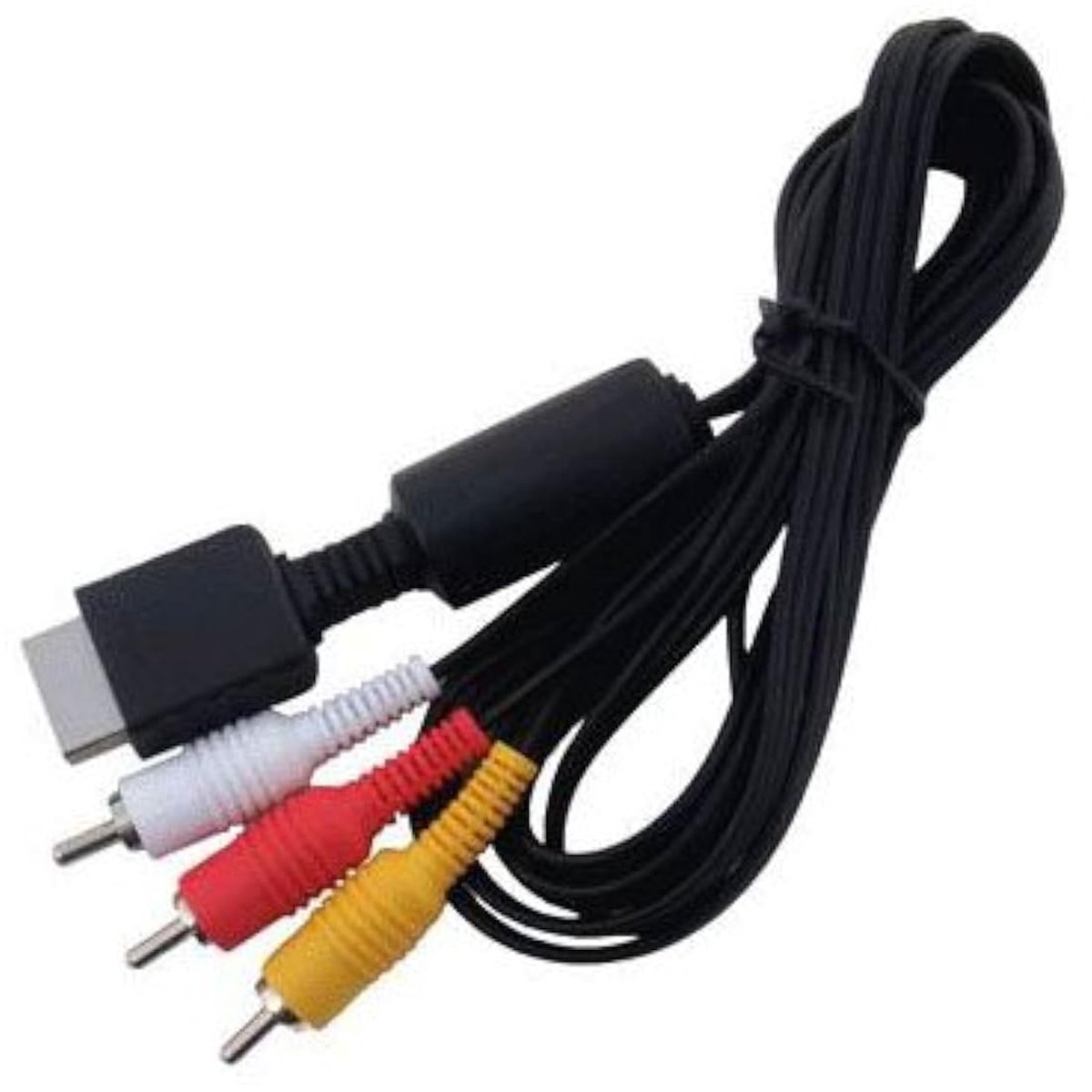 SnelShoppen - AV Composite Kabel voor Sony PS1, PS2, PS3 - 5 Voet - Video en Audio Kabel - Ideaal voor Gaming op TV of Monitor