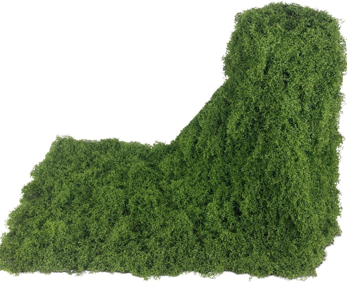Donkergroen Kunstgras Rol van 32 x 200 cm voor Tuin, Balkon en Decoratie