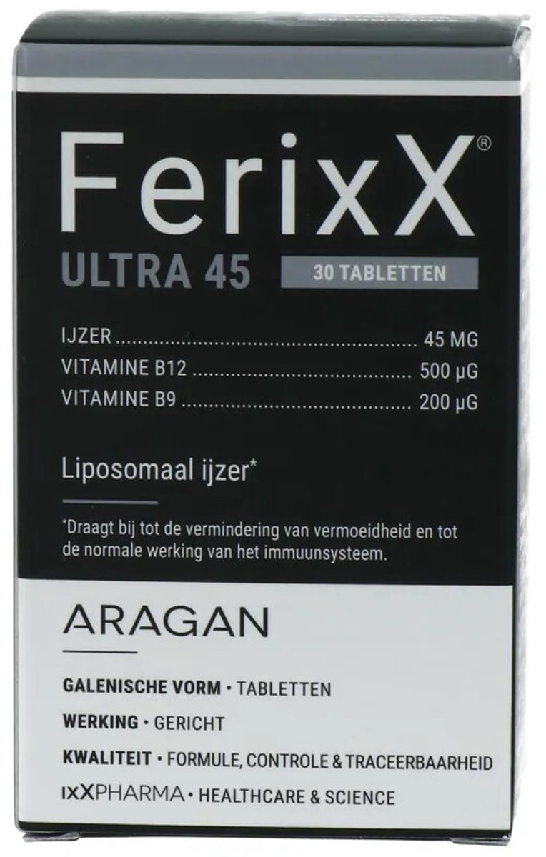 ixX Pharma FerixX Ultra 45mg 30 tabletten