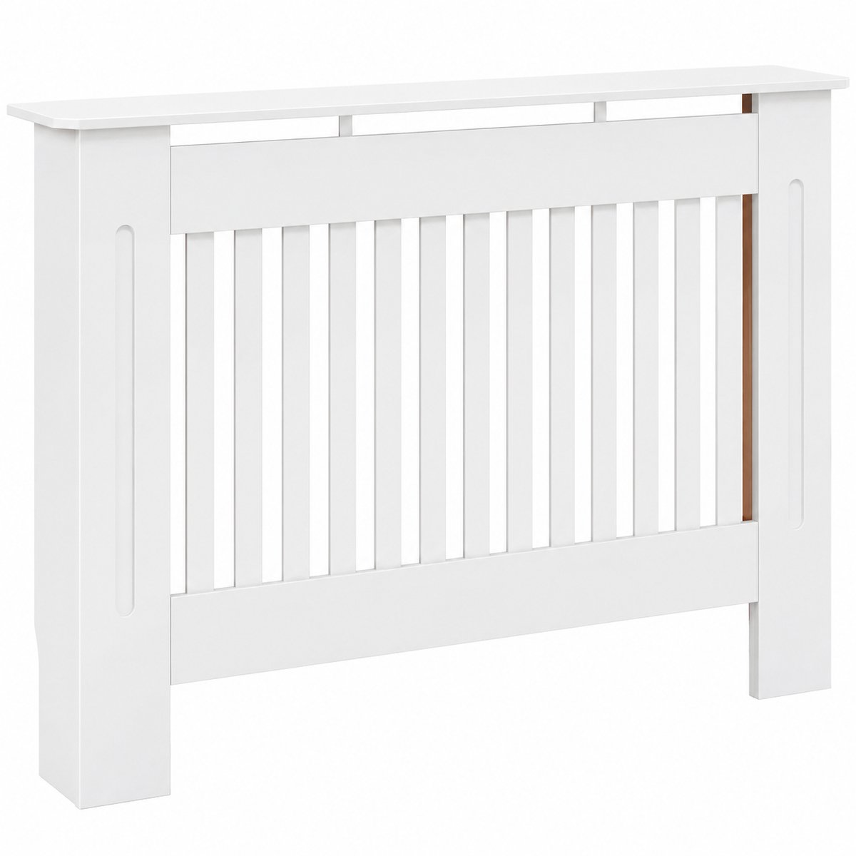 DPLUNIQ Radiatorombouw - Verwarming - Radiator - Meubels - Circulatie - Warmteafvoer - Decoratief - Duurzaam - 112x19x81cm - Wit