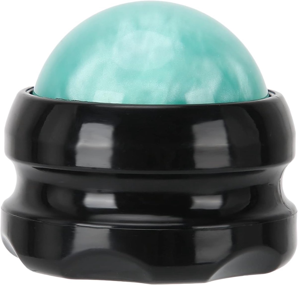 SnelShoppen - Massage Roller Ball Groene Handgreep, Essentiële Olie Massagebal voor Stressverlichting, Spierontspanning voor Nek, Rug, Schouders, Arme