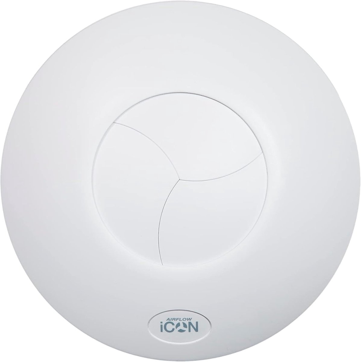 SnelShoppen - Airflow iCON 15 Timer Ventilator Kit - 100mm/4" - Inclusief Timer Module, Witte Grille, PVC Ducting - 19 L/s - Energiezuinig 9,7W - 3 Ja