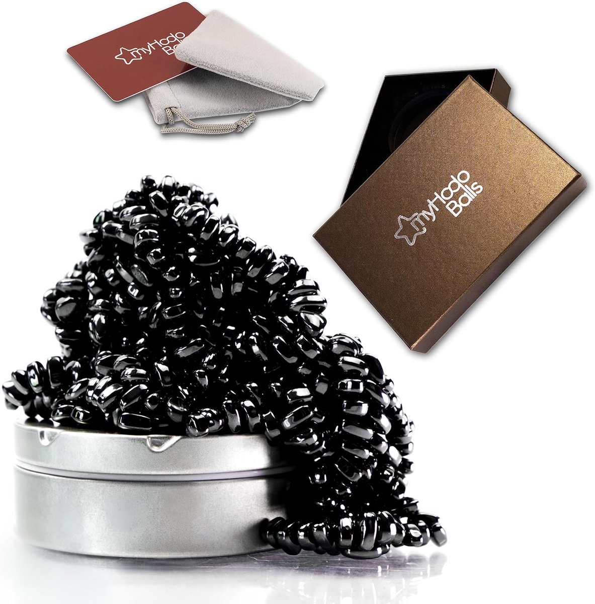 SnelShoppen - Crack Magnets Premium Set 1000+ Stuks | Mini Magneten 5-7mm voor Desk Gadgets, ASMR, Creativiteit en Ontspanning | Ferriet Magnet Blokke