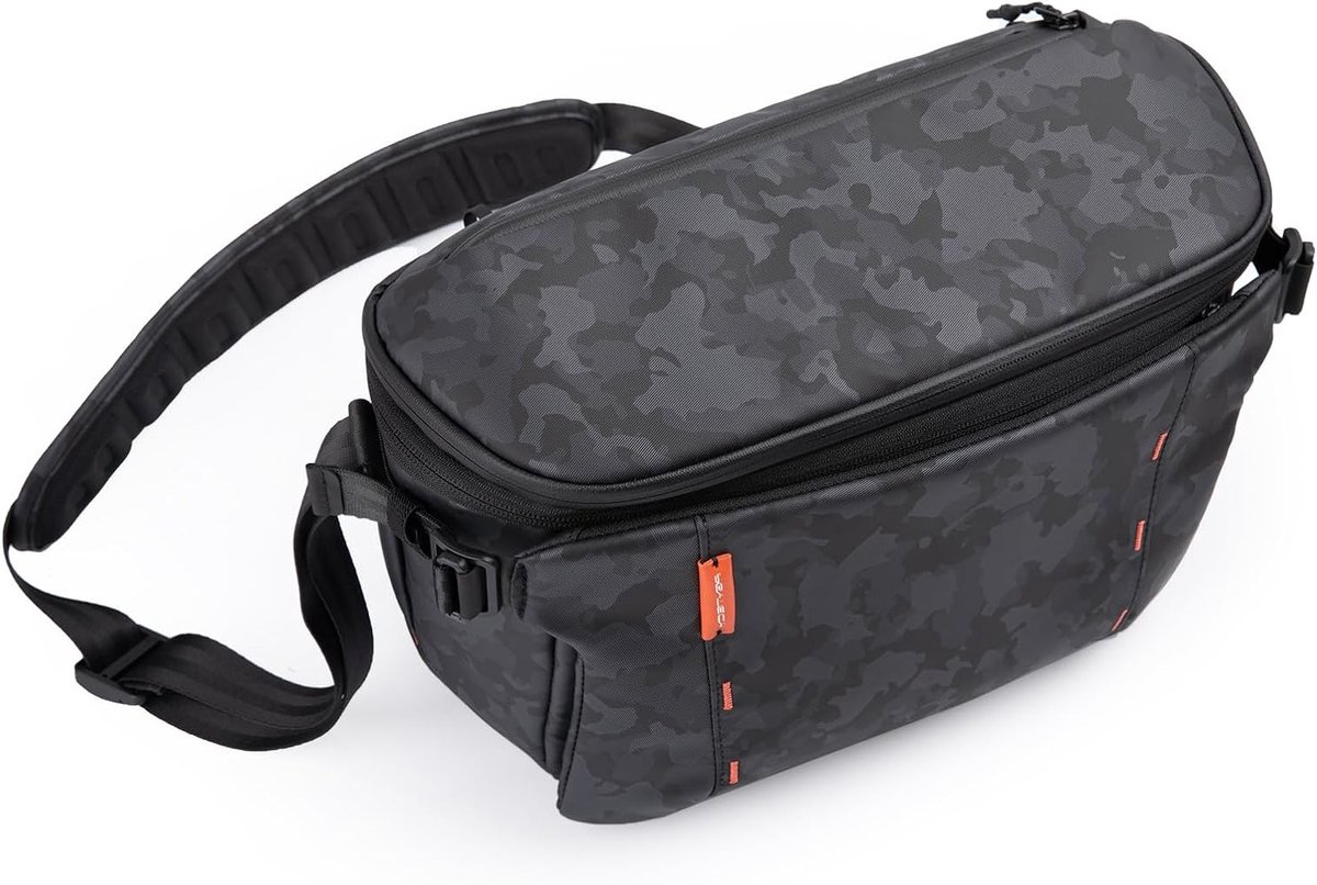 Waterdichte Schoudertas voor Camera's en Accessoires - Ideaal voor Reisfotografie, DSLR en Spiegelloze Camera's, Geschikt voor Statief en Laptop
