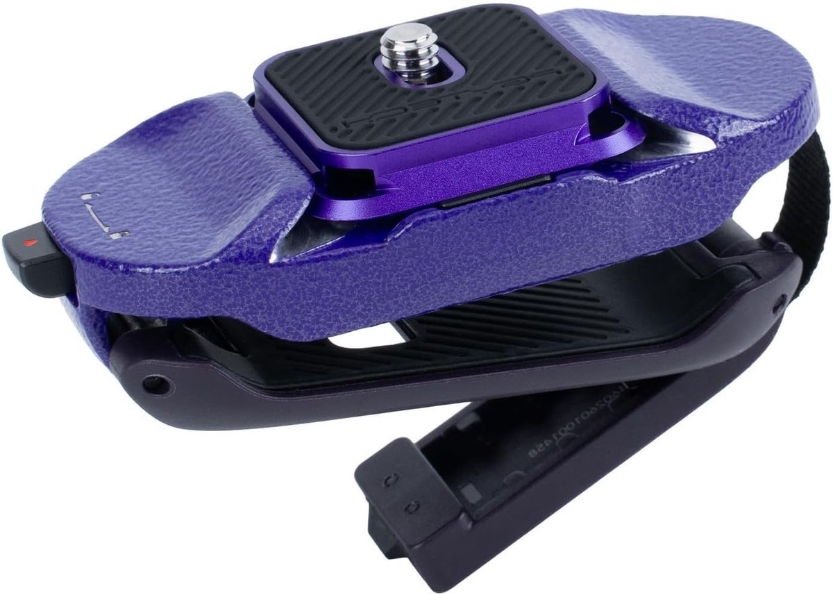 Beetle Camera Clip V2 met Snelsysteem voor DSLR/SLR en Actiecamera's - Arca Quick Release, Rugzak Bevestiging, Geschikt voor Sony, Nikon, Fuji