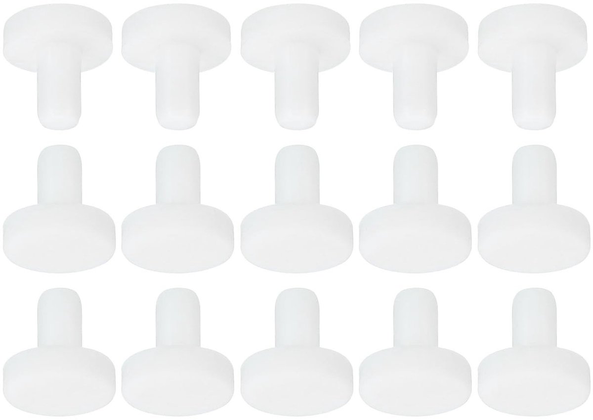 Dailygoods - 15 Stuks Siliconen Rubber Stopper voor 3.5-4mm Gat