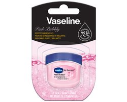 Vaseline lip therapie - Pink Bubbly - potje 7 gram - lippenbalsem