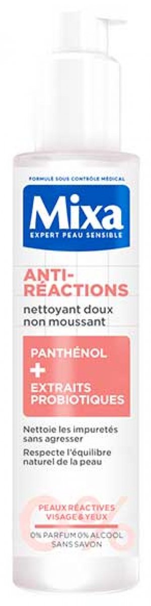 Mixa Anti-Réactions Milde Niet-Schuimende Reiniger 150 ml