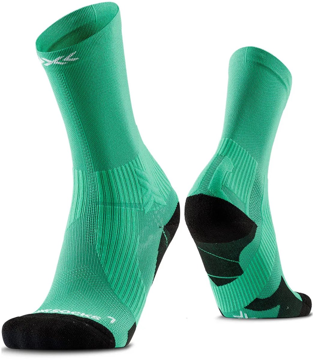 X-socks Run Perform Crewsokken Groen