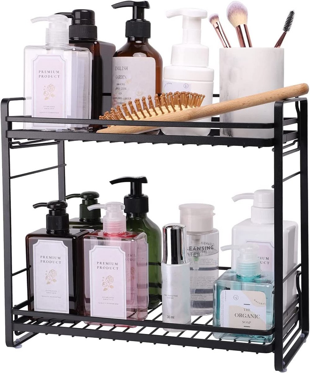 Omgoods - 2-Laags Badkamer Organizer van Metaal