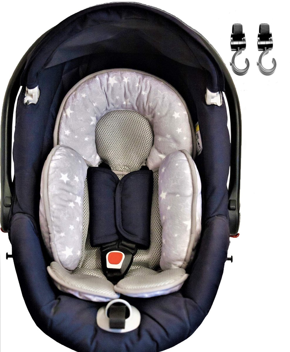 Omgoods - Universele Stoelverkleiner voor Kinderwagen met Ademend en Lichtgewicht Ontwerp