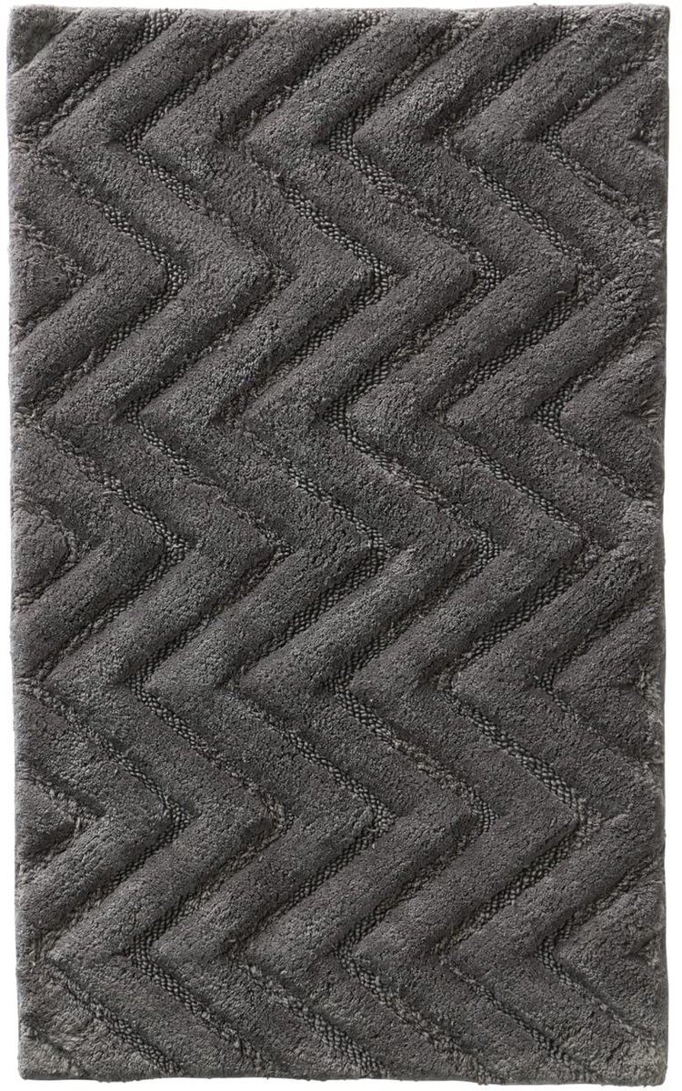 Omgoods - Grijze Badmat 80x120 cm