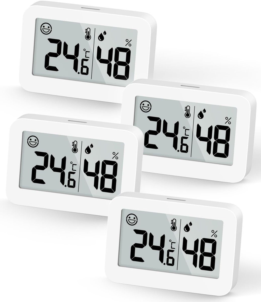 Omgoods - Mini Hygrometer en Thermometer voor Binnengebruik