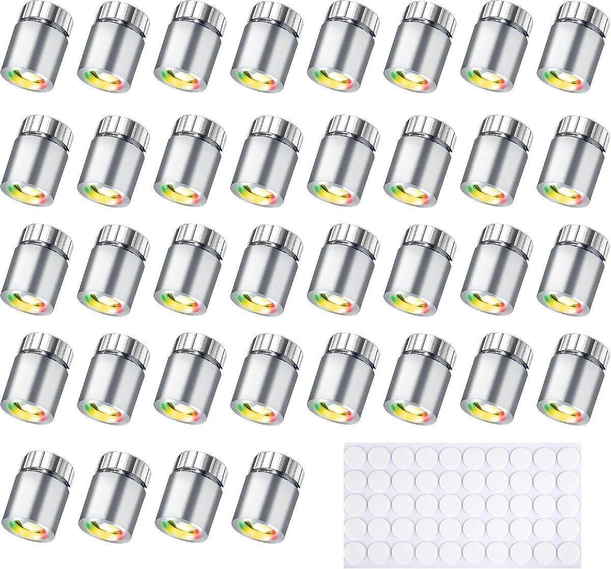 30 Stuks LED Lampen voor Poppenhuizen, DIY Verlichting, Miniatuur Lichten voor Speelgoed en Bouwblokken (Multikleur)