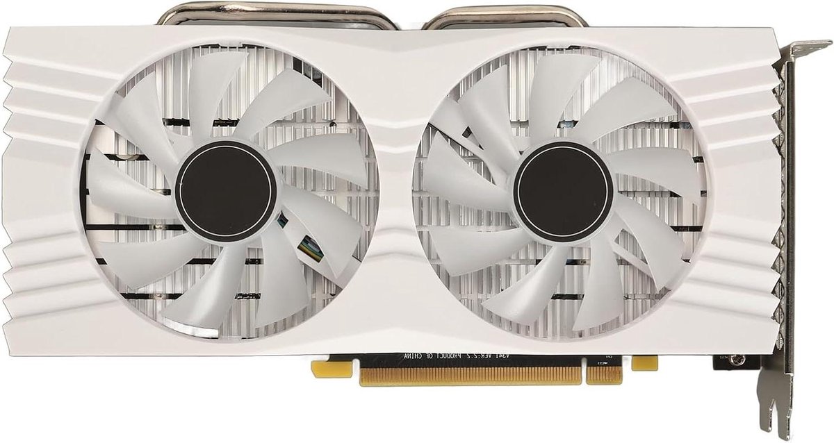 Grafische Kaart - Videokaart PC - Gaming en Kantoor - Dubbele Ventilator Koeling - 8GB GDDR5 - Zwart