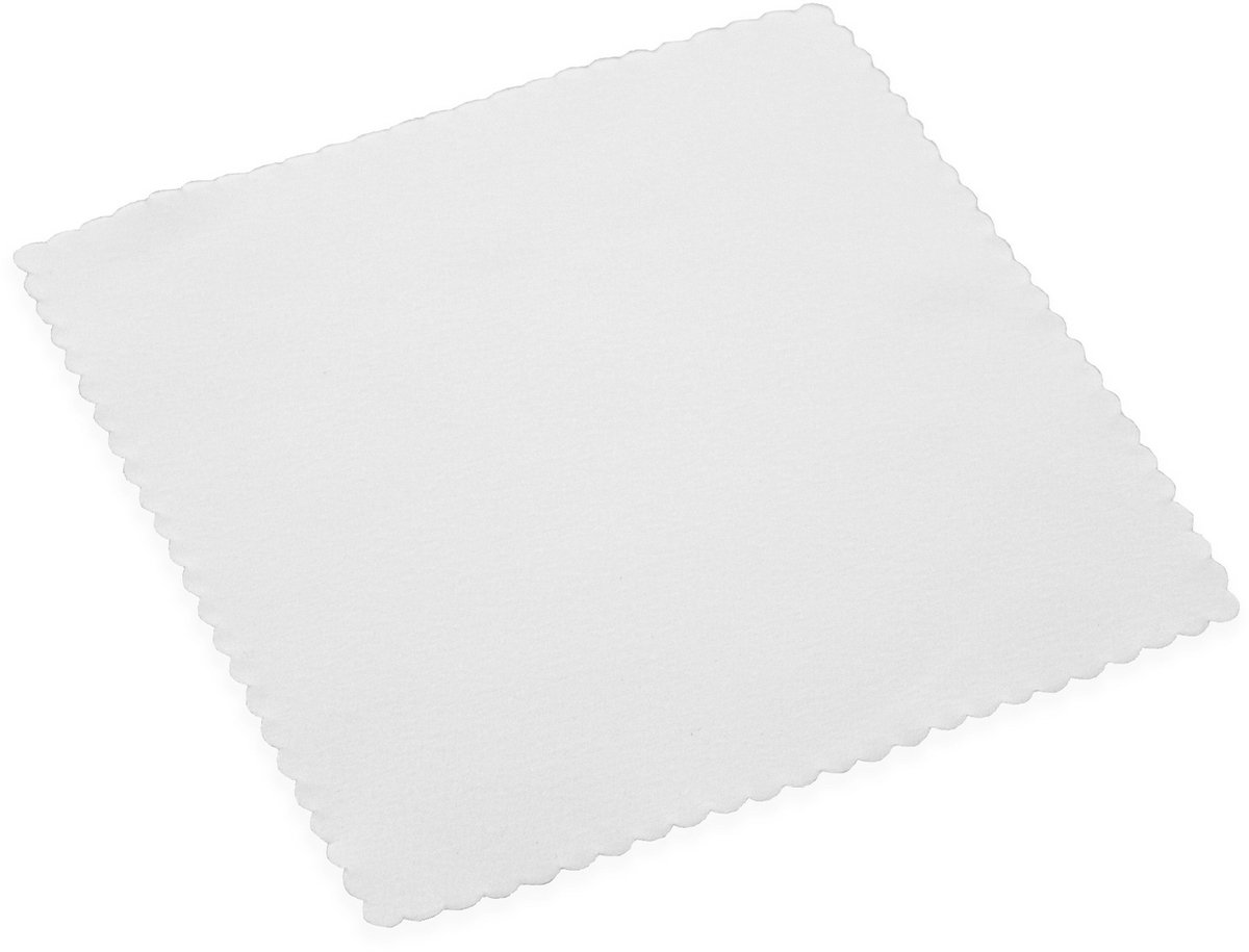 Suède Applicatiedoek Microvezel ChiaMo.nl Wit 12 x 12 cm – 10 stuks