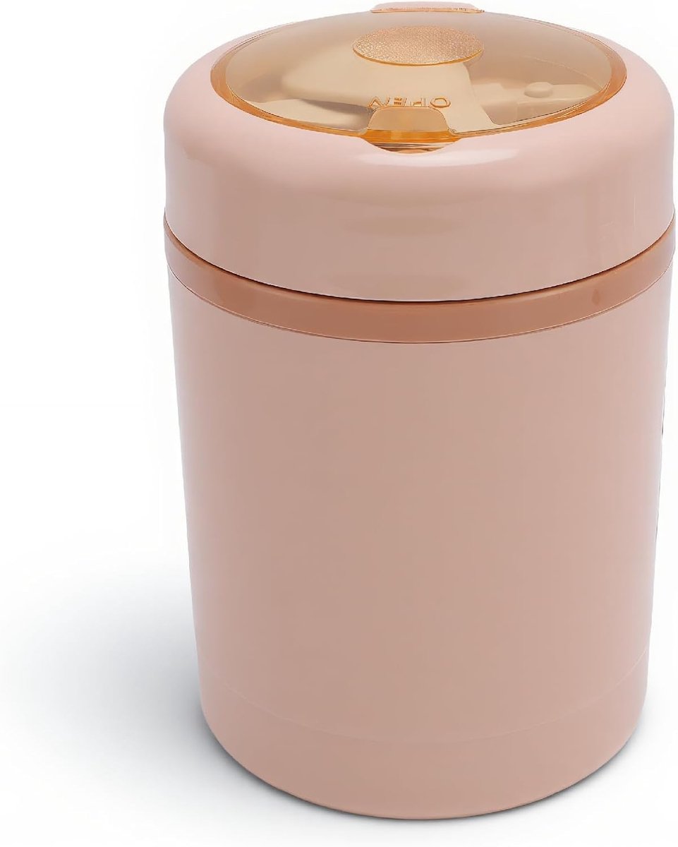 SnelShoppen - Heated Lunch Box USB Voeding 304 RVS Voedselwarmer, Lekvrije 600ML Isolerende Voedselpot met Lepel, Voor Reis, Stomen van Broodjes, Dump