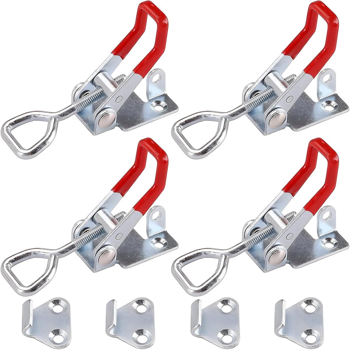 Tension Clasp Stainless Steel, 4 Pieces Snap Closure GH-4003 Board Wall Clasp, Chest Clasp, Knee Lever Tensioner - ShopVlot