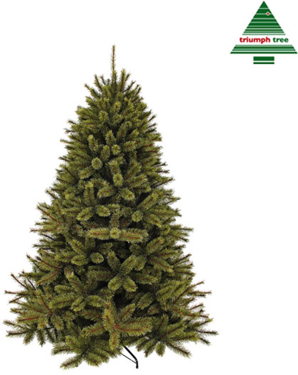 Bol.com Forest frosted pine x-mas tree green TIPS 1248 - h215xd140cm aanbieding