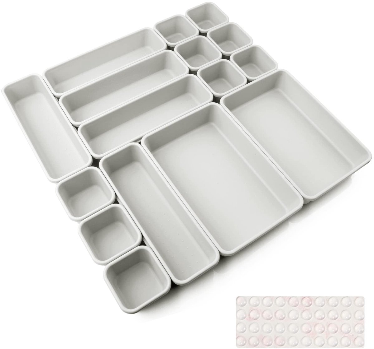 Omgoods - 16-delige Lade-inlay Set voor Organisatie en Scheiding