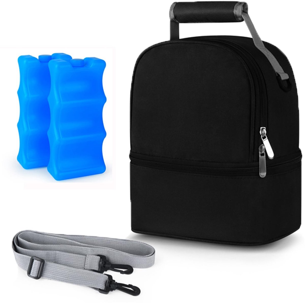 Omgoods - Dubbel Laags Koeltas voor Borstvoeding
