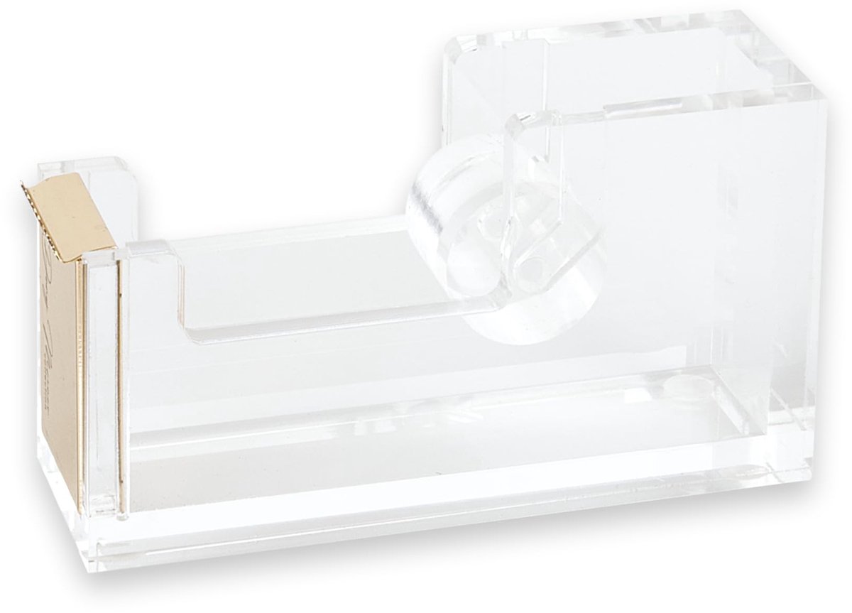 Omgoods - Acryl Tape Dispenser met Tear-Off Rand in Goud