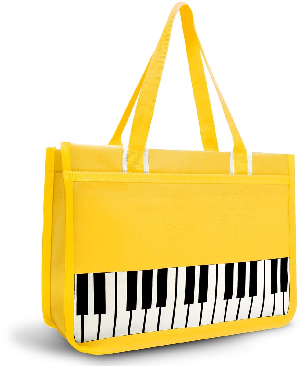 Omgoods - Waterdichte Piano Tas met Ritssluiting voor Muziekboeken