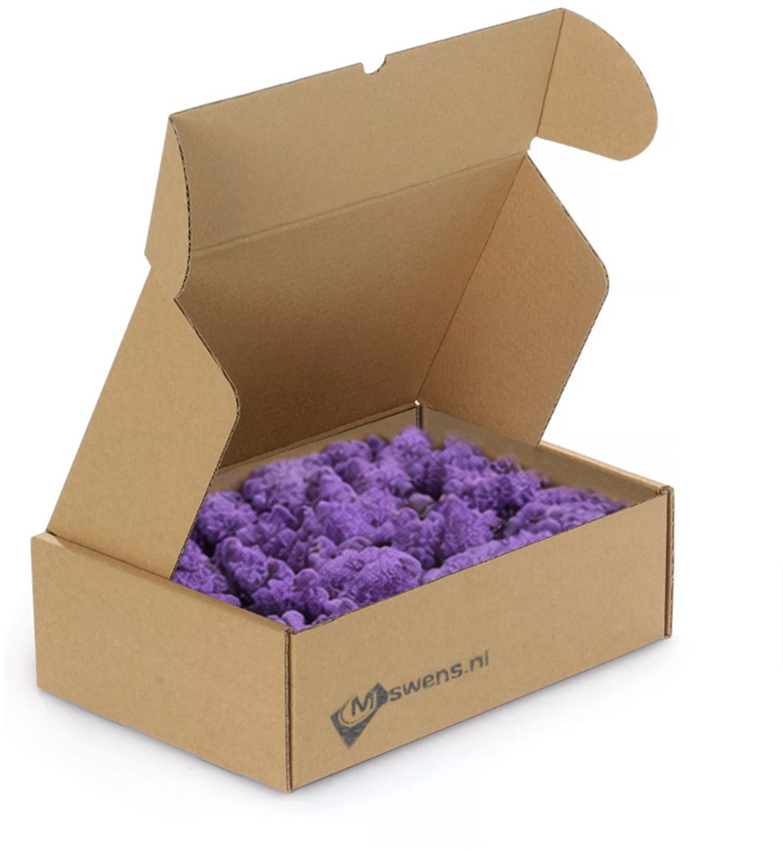 Moswens Rendiermos - 400 gram - Doos M - 0,10 m² - Purpura