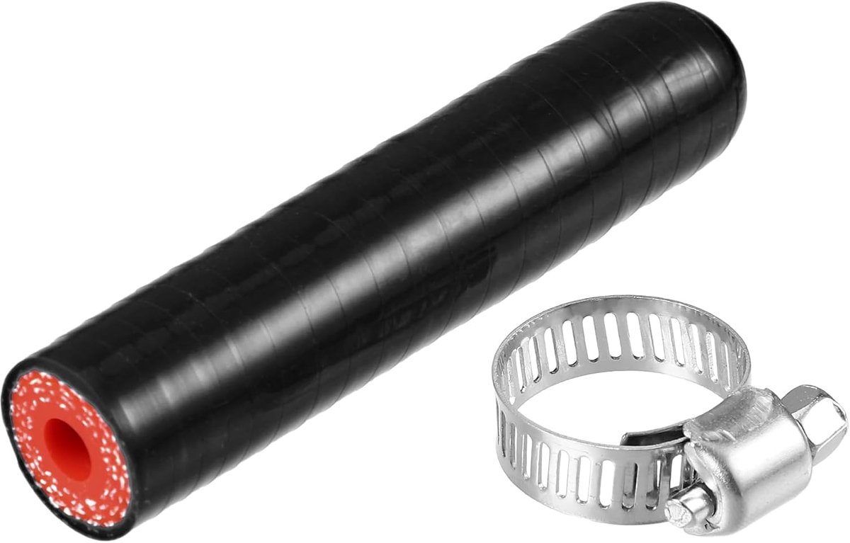 1 Set Universal Silicone Stops for Hose - Car - Black of Silicone - ShopVlot