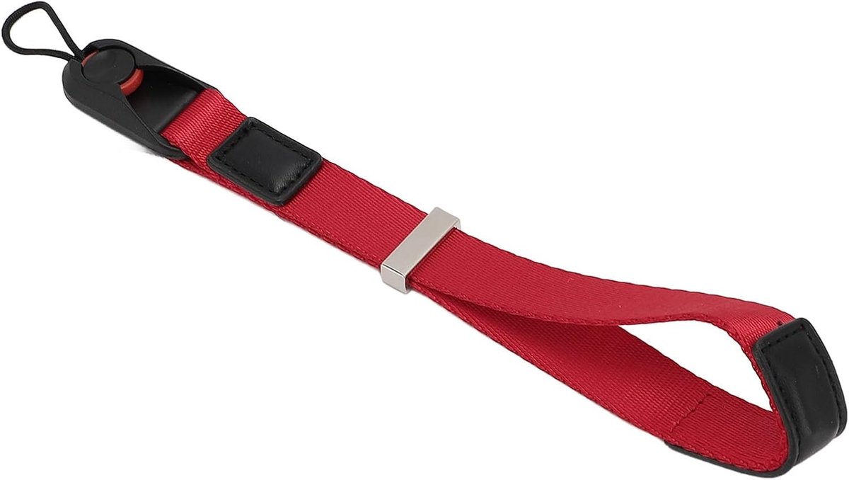 SnelShoppen - Camera Draagriem met Snelsluiting, Lichtgewicht en Veilig, Ideaal voor Video-opnames en DSLR Actiecamera, Nylon Materiaal, 26 Cm Lengte,