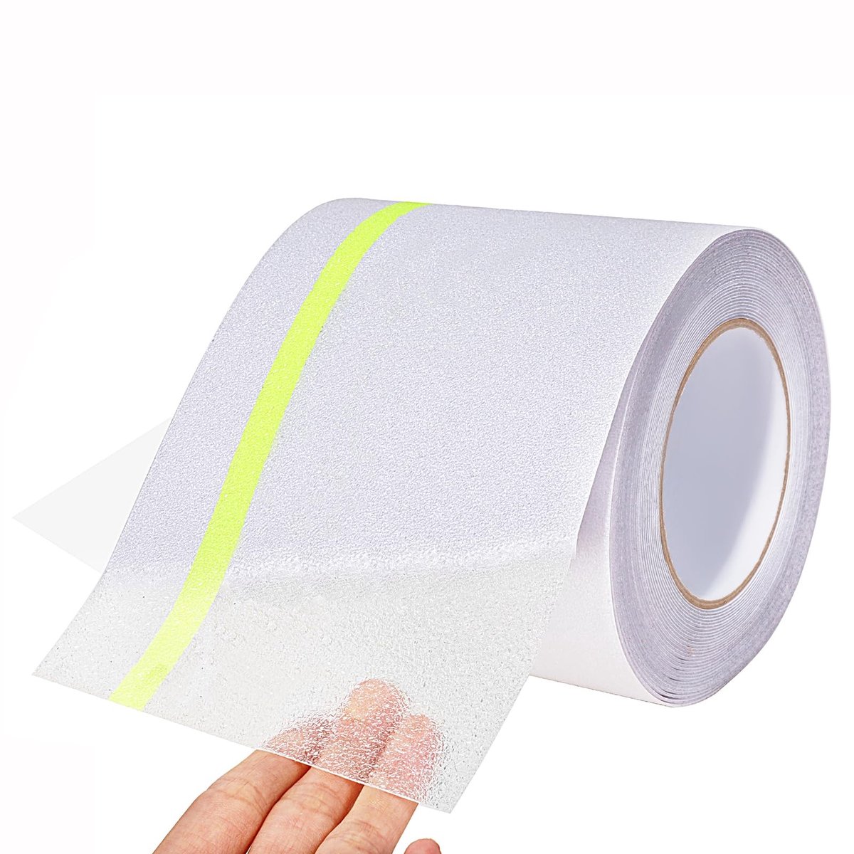 Omgoods - Antislip Tape met Fluorescerende Strepen 15 cm x 10 m