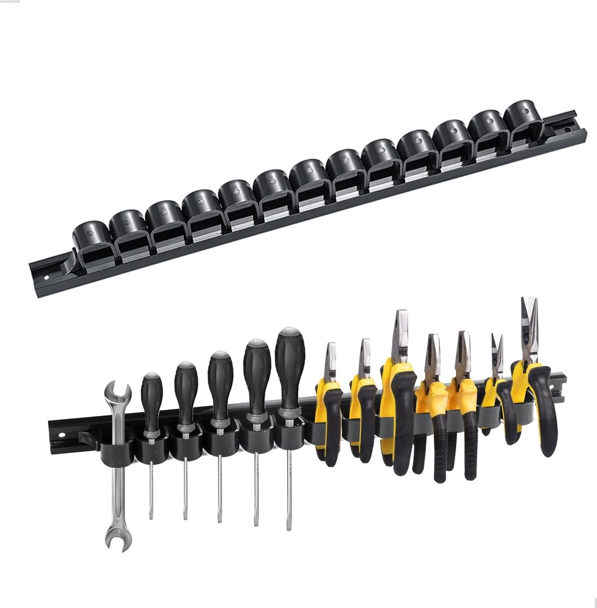 Omgoods - Wandmontage Gereedschaphouder voor Gereedschap en Accessoires
