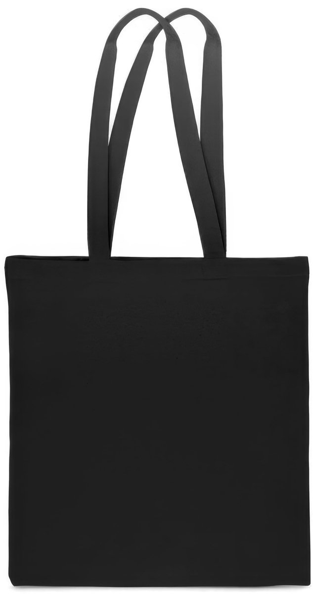 Omgoods - Katoenen Tote Bag met Lange Handgrepen 38 x 42 cm