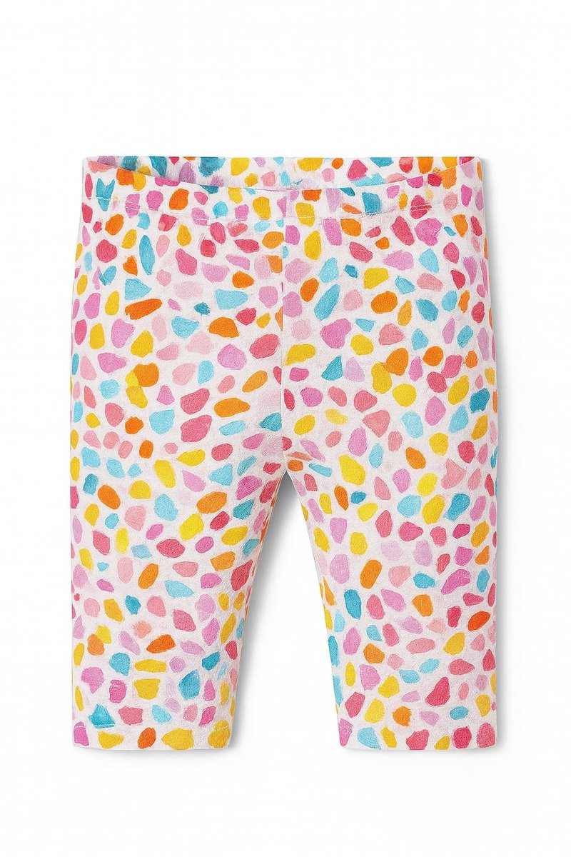 Omgoods - Meisjes Leggings met Kleurrijke Print