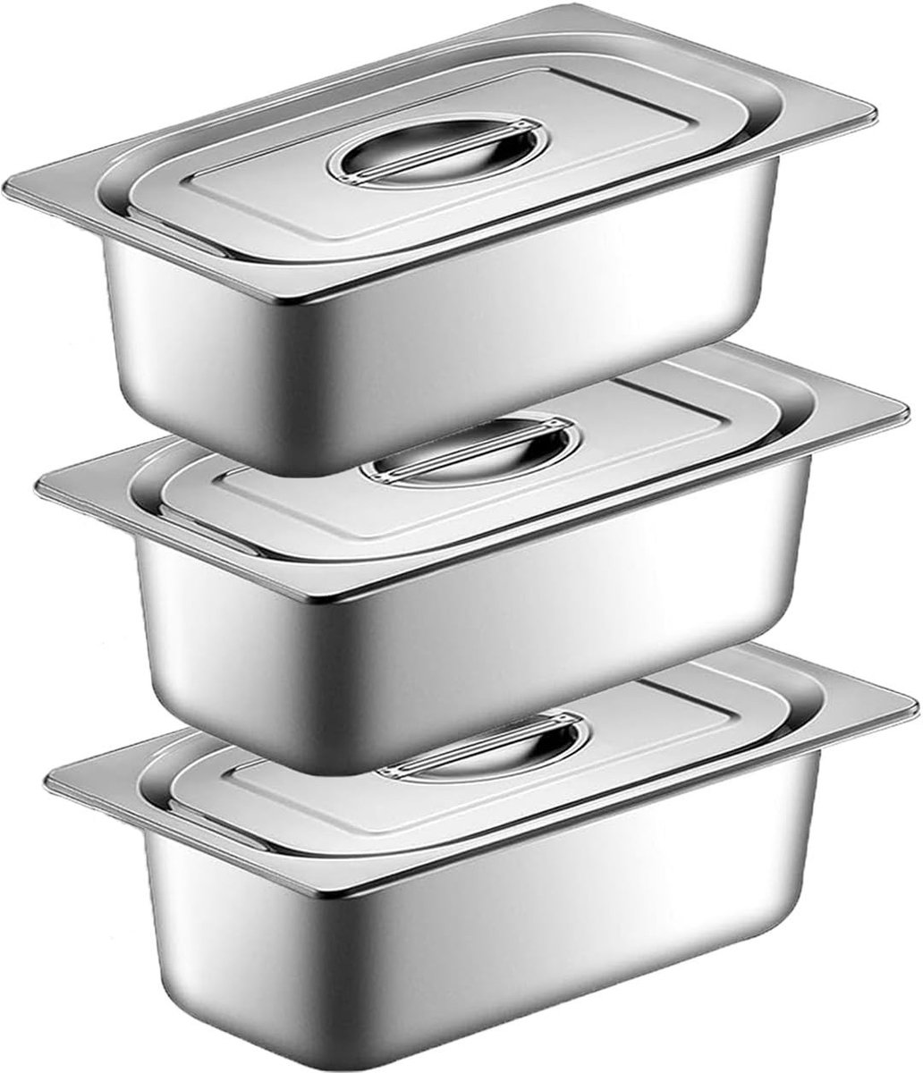 Omgoods - 3-delige Breading Set voor Perfecte Breading en Marineren