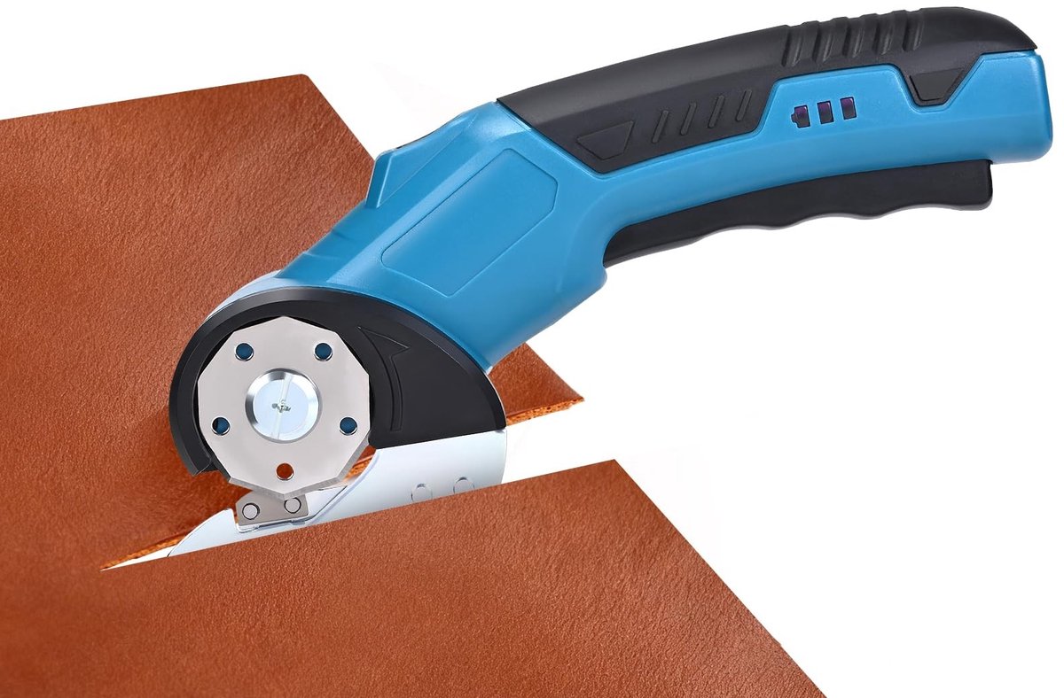 Omgoods - Elektrische Rotary Cutter - Draadloze Snijmachine voor Diverse Materialen