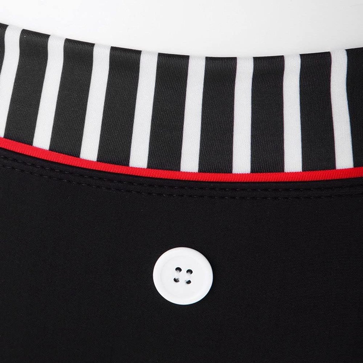 Vintage push-up badpak bikini zwempak in retro rockabilly stijl