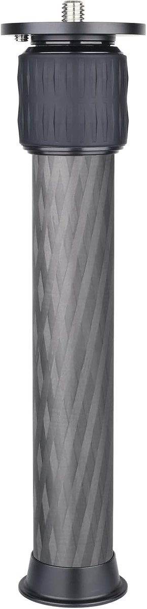 Carbon Fiber Center Column 32.5mm - Twee delige carbon fiber statief verlengbuis - 1/4 en 3/8 inch schroeven - ShopVlot