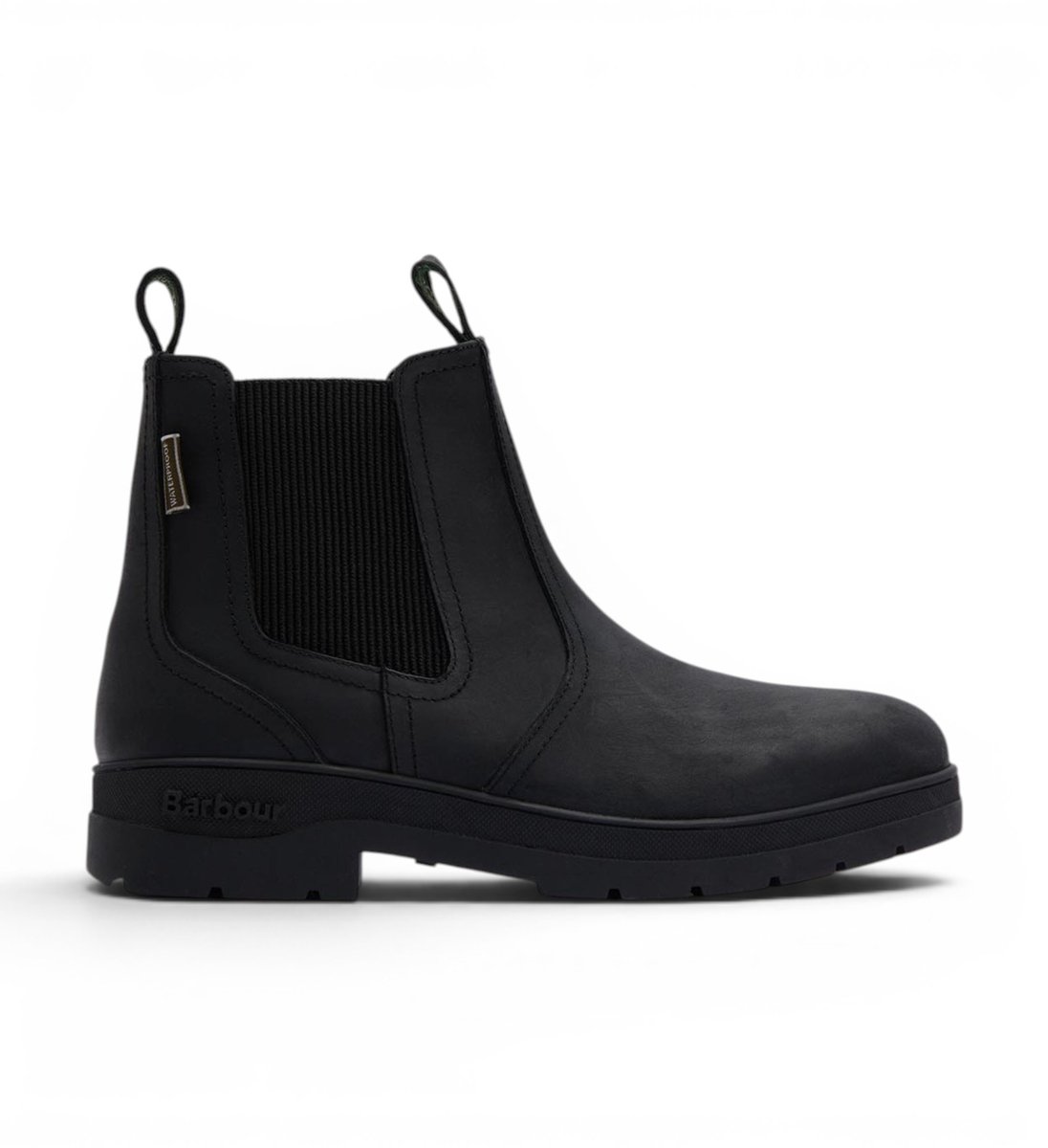Barbour Chelsea laarzen van zwart Turnbull leer