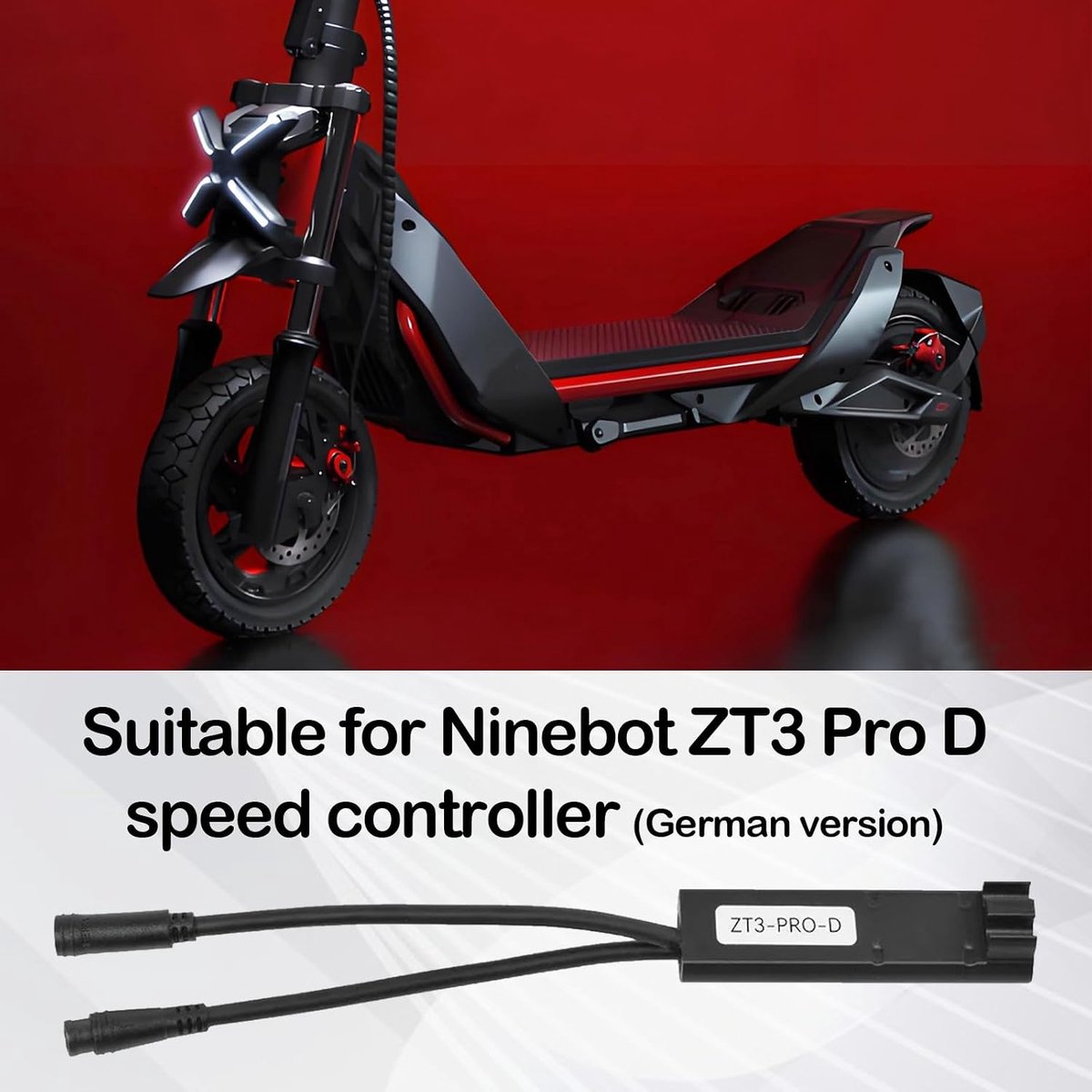 Tuning Chip Ontgrendelkabel - Compatibel met Segway Ninebot ZT3 Pro-D - Verhoog rij snelheid tot 40 km/h - SnelShoppen