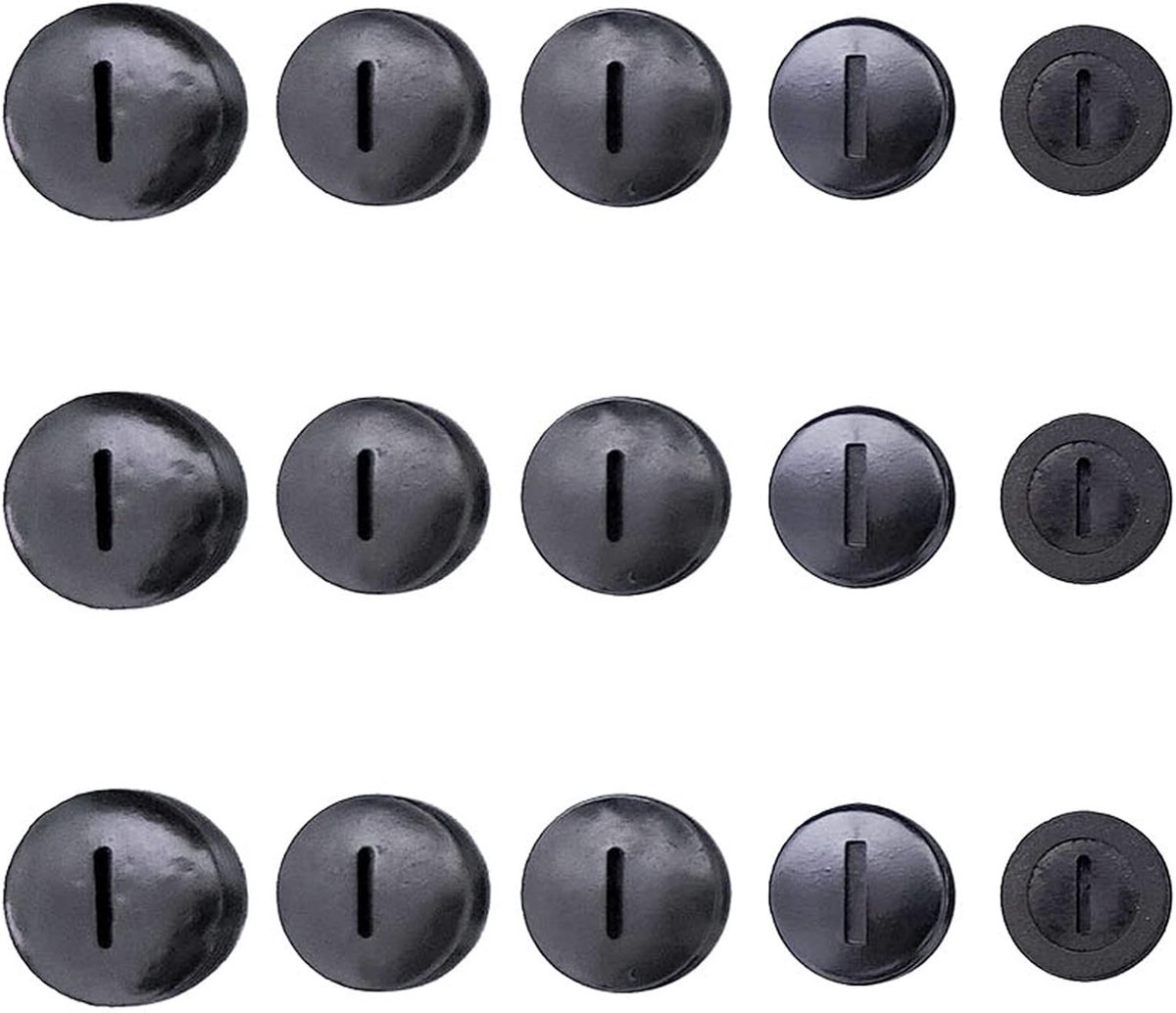 Carbon borstel kap 55pcs - plastic - slotted connector - vervangingsonderdelen voor machines - ShopVlot