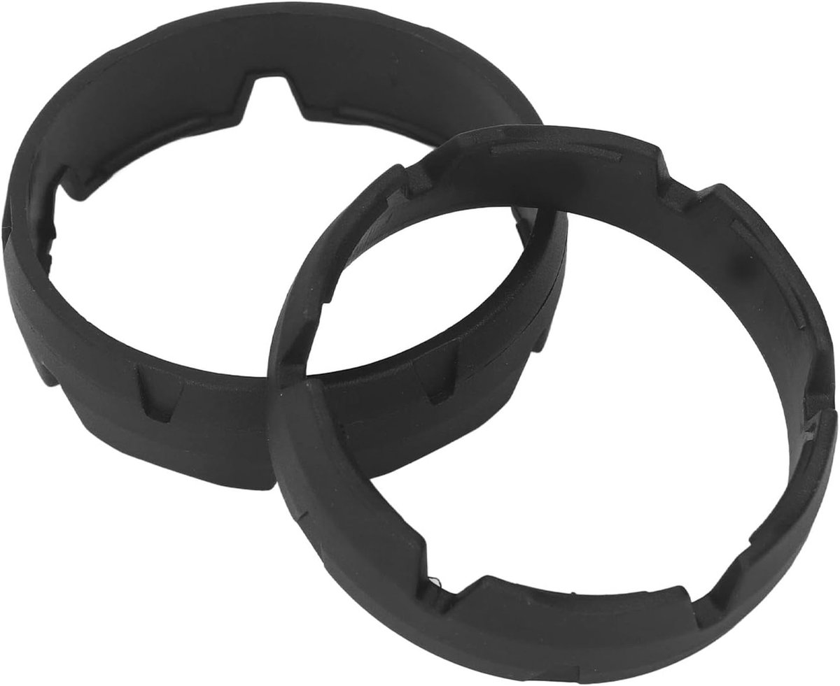 SnelShoppen - Front Vork Schokdemper Afdichtingen 48600698 - Vorkbeschermingsringen Rubber 2 Stuks - Slijtvast en Eenvoudig te Installeren voor Motorf